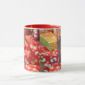 Kerstbegeleide koffie-Mok (Cup) Mok (Midden)