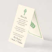 Kerstbegrafenis Irish Prayer Heilige Kaart Visitekaartje (Achterkant)