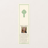 Kerstbegrafenis Irish Prayer Heilige Kaart Visitekaartje (Binnenkant ongevouwen)