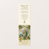 Kerstbegrafenis Irish Prayer Heilige Kaart Visitekaartje (Buitenkant ongevouwen)