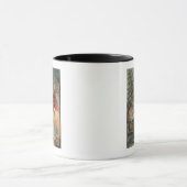 kerstbegroet kerstkerstkerstkerstkerstman met bome mok (Midden)