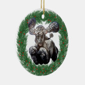 Kerstbehendige vormgeving keramisch ornament (Rechts)