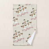 kerstbeige keukensets, Snowman Bad Handdoek (Handdoek)