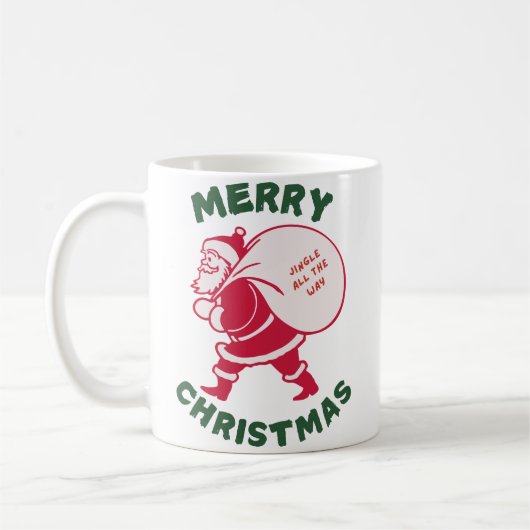 Kerstbeker 2 koffiemok (Links)