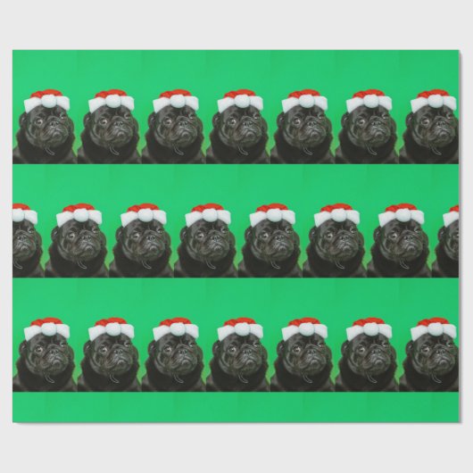 kerstbeker cadeaupapier (Vlak)