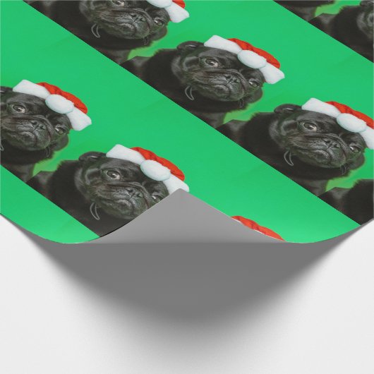 kerstbeker cadeaupapier (Hoek)