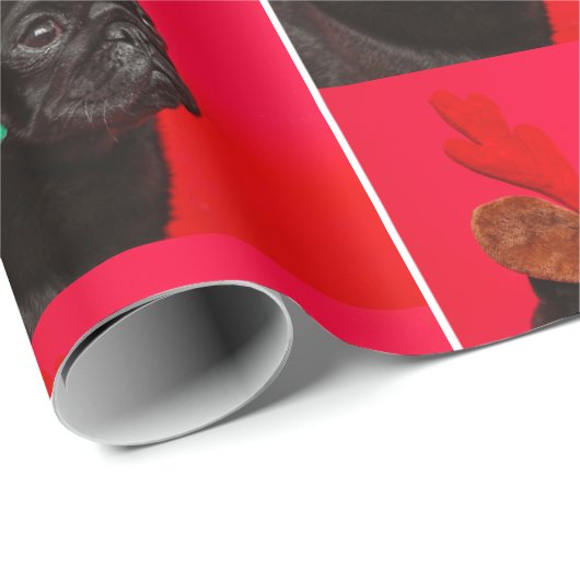 kerstbeker cadeaupapier (Rol Hoek)