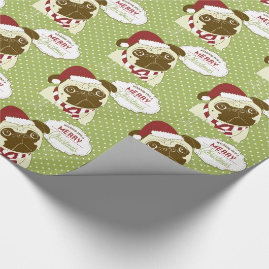 kerstbeker cadeaupapier (Hoek)