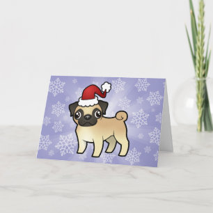kerstbeker feestdagen kaart