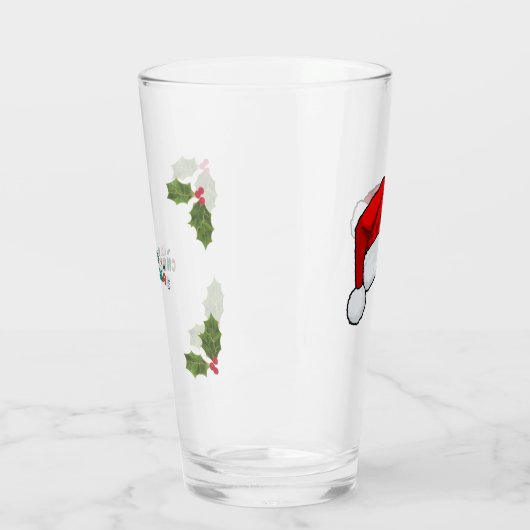 Kerstbeker Glas (Links)