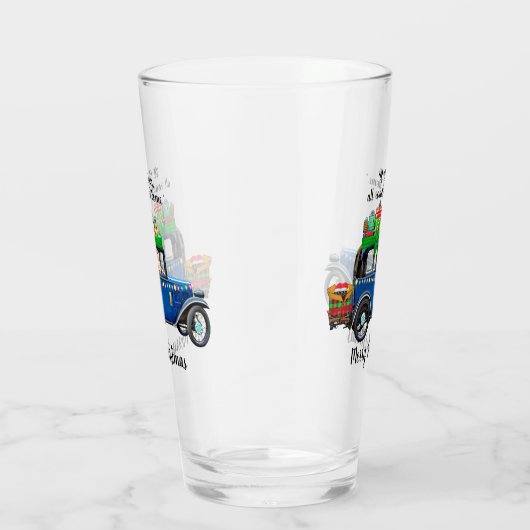 kerstbeker glas (Rechts)
