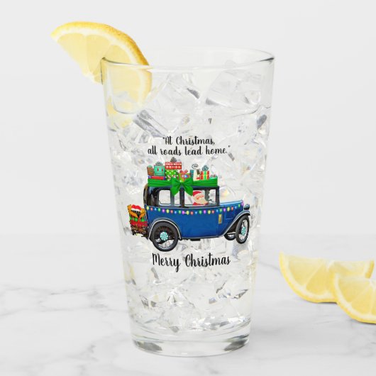 kerstbeker glas (Voorkant ijs)