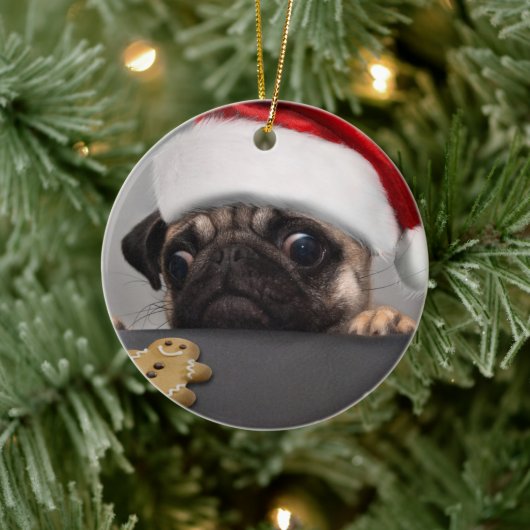 kerstbeker keramisch ornament (Boom)