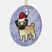 kerstbeker keramisch ornament (Rechts)