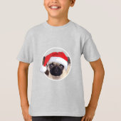 Kerstbeker - Kinderen Basic T-Shirt (Voorkant)