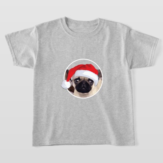 Kerstbeker - Kinderen Basic T-Shirt (Laagn)