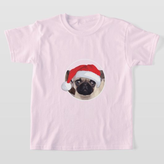 Kerstbeker - Kinderen Basic T-Shirt (Laagn)