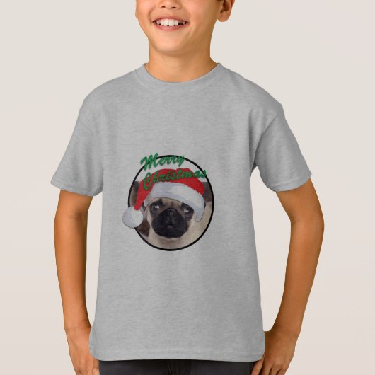 Kerstbeker - Kinderen Basic T-Shirt (Voorkant)