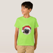 Kerstbeker - Kinderen Basic T-Shirt (Voorkant volledig)