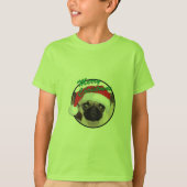 Kerstbeker - Kinderen Basic T-Shirt (Voorkant)