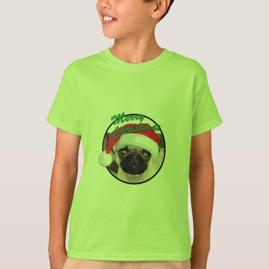 Kerstbeker - Kinderen Basic T-Shirt (Voorkant)