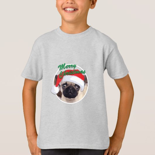 Kerstbeker - Kinderen Basic T-Shirt (Voorkant)