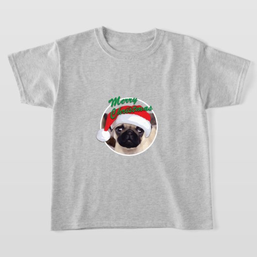 Kerstbeker - Kinderen Basic T-Shirt (Laagn)