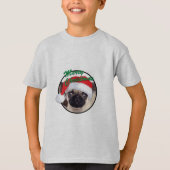 Kerstbeker - Kinderen Basic T-Shirt (Voorkant)