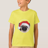 Kerstbeker - Kinderen Basic T-Shirt (Voorkant)