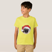 Kerstbeker - Kinderen Basic T-Shirt (Voorkant volledig)