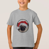 Kerstbeker - Kinderen Basic T-Shirt (Voorkant)