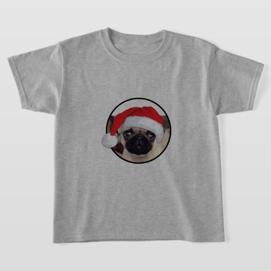 Kerstbeker - Kinderen Basic T-Shirt (Laagn)