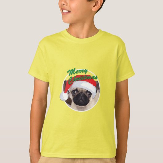 Kerstbeker - Kinderen Basic T-Shirt (Voorkant)
