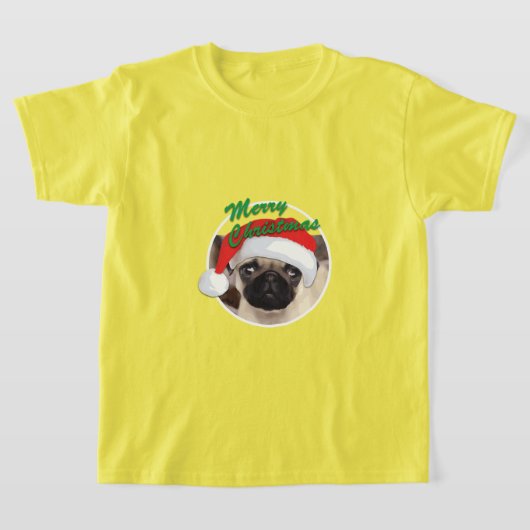 Kerstbeker - Kinderen Basic T-Shirt (Laagn)