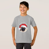 Kerstbeker - Kinderen Basic T-Shirt (Voorkant volledig)