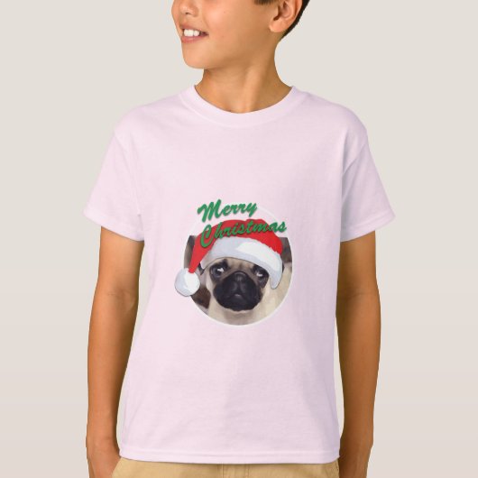 Kerstbeker - Kinderen Basic T-Shirt (Voorkant)