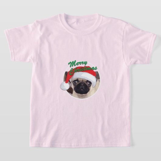 Kerstbeker - Kinderen Basic T-Shirt (Laagn)
