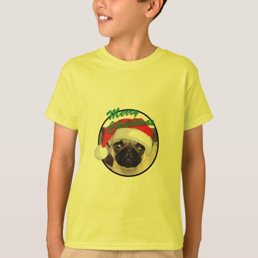 Kerstbeker - Kinderen Basic T-Shirt (Voorkant)