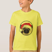 Kerstbeker - Kinderen Basic T-Shirt (Voorkant)