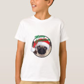 Kerstbeker - Kinderen Basic T-Shirt (Voorkant)