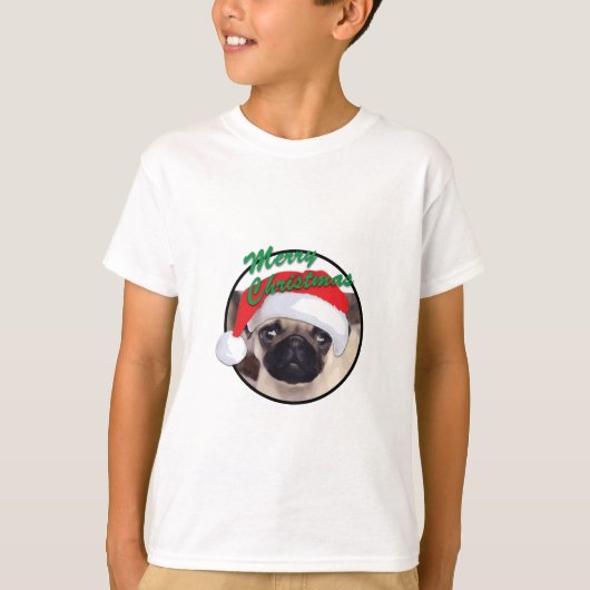 Kerstbeker - Kinderen Basic T-Shirt (Voorkant)