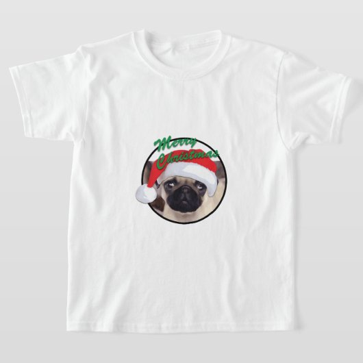 Kerstbeker - Kinderen Basic T-Shirt (Laagn)