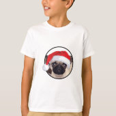 Kerstbeker - Kinderen Basic T-Shirt (Voorkant)
