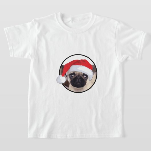 Kerstbeker - Kinderen Basic T-Shirt (Laagn)
