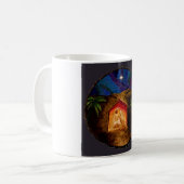 Kerstbeker Koffiemok (Voorkant links)