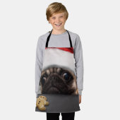 kerstbeker schort (Gedragen)