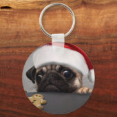 kerstbeker sleutelhanger (Voorkant)