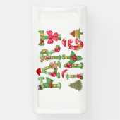 kerstbeker spandoek (Verticaal)