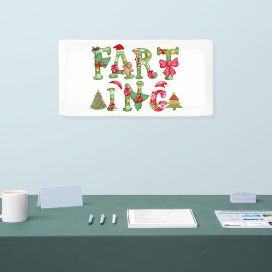 kerstbeker spandoek (Beurs)