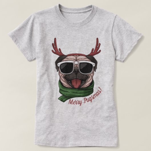 kerstbeker t-shirt (Design voorkant)